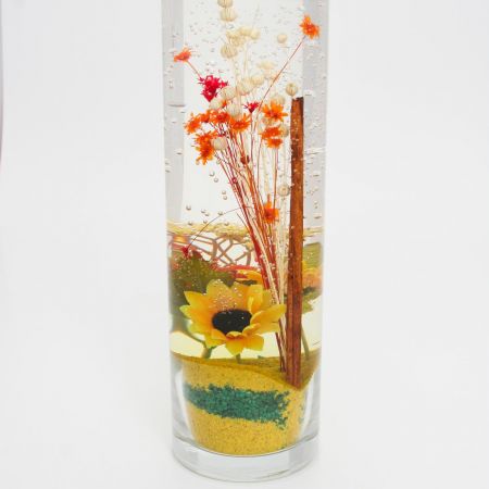 Vaza decorativa cu gel